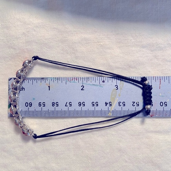 Astral pink Swarovski Crystal Bracelet - Picture 7 of 8